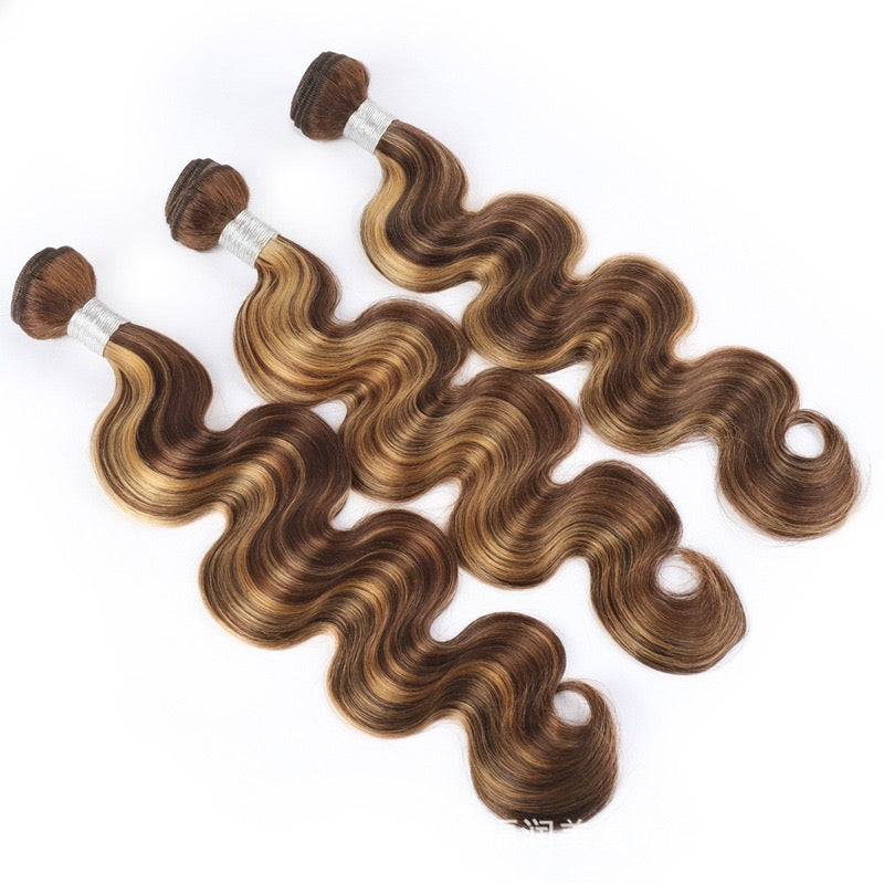 Bundles human hairs 4/27, 100g