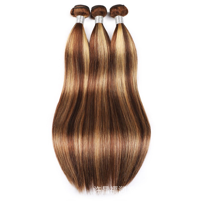 Bundles human hairs 4/27, 100g