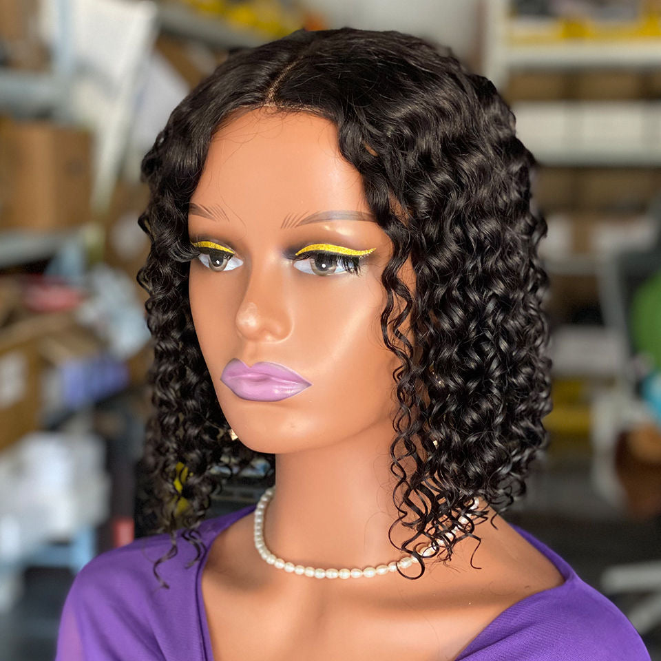 Glueless wigs 5x5 bleached knot 100% human hair wig