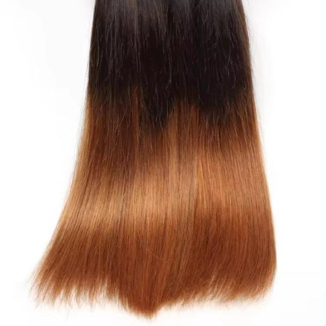 Bundles cross-border wigs, weft human hair  1BT30